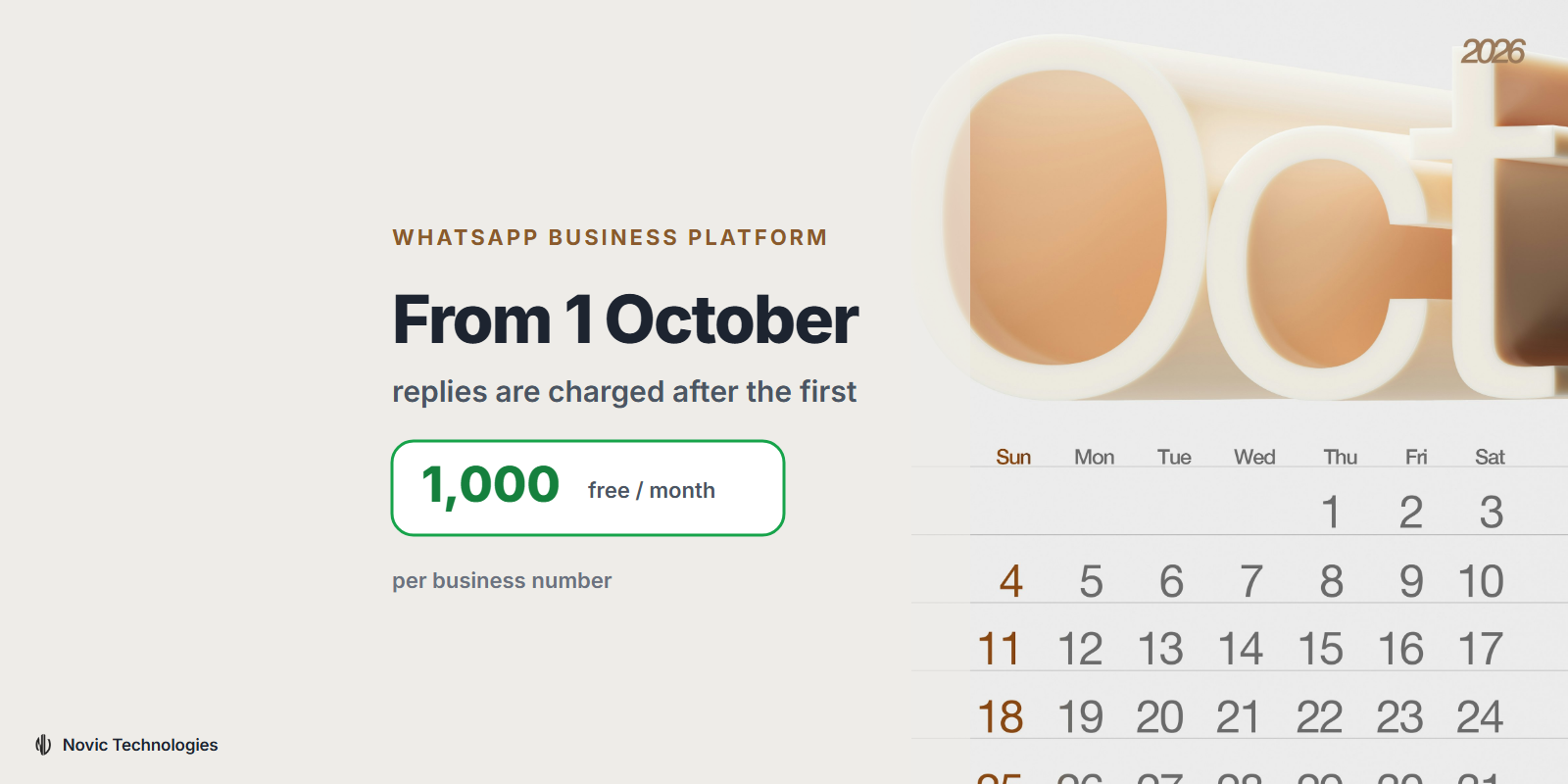 WhatsApp Will Start Charging for Business Replies on 1 October: What Agencies Should Know